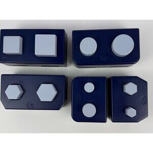 Creative Memories Lot Of FIVE Assorted Punch Shape Makers with Case